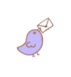 てがみちゃん と ポスト文字（個別スタンプ：16）