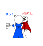 棒人間バトルの棒人間スタンプver.2（個別スタンプ：3）