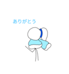 棒人間バトルの棒人間スタンプver.2（個別スタンプ：4）