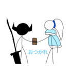 棒人間バトルの棒人間スタンプver.2（個別スタンプ：6）