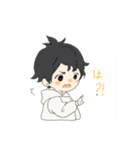 かまちょ彼女とツンデレ彼氏（個別スタンプ：7）
