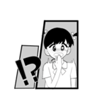 年代少女漫画風スタンプ（個別スタンプ：4）