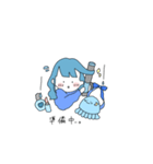 海月 雨ちゃんすたんぷ1（個別スタンプ：4）