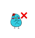 小鳥のココ クリスマス（個別スタンプ：3）