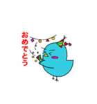 小鳥のココ クリスマス（個別スタンプ：8）