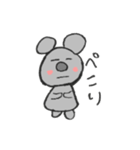 気ままな、こあらくん（個別スタンプ：1）