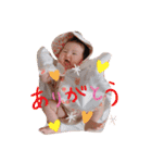 ゆらゆらぽんぽん（個別スタンプ：1）