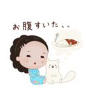白い狸の物語（個別スタンプ：5）