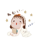 白い狸の物語（個別スタンプ：8）