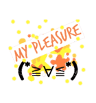 My pleasure(o^^o)（個別スタンプ：1）