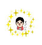 孫が作ったおばあちゃんスタンプ（個別スタンプ：4）