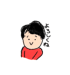 孫が作ったおばあちゃんスタンプ（個別スタンプ：13）