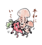 しいたけ侍 スタンプ 5（個別スタンプ：18）
