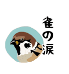 【真顔】動物ことわざ（個別スタンプ：9）