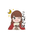 "あーちゃん" (カワイイおばあちゃん)（個別スタンプ：16）