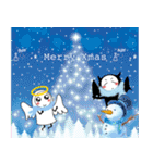 天使ちゃんと悪魔くん♡冬・Xmas・お正月（個別スタンプ：17）