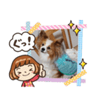 ぱぴぱぴパピヨン12（個別スタンプ：14）