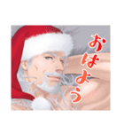 ヒゲおじさん3サンタとお正月（個別スタンプ：4）
