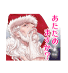 ヒゲおじさん3サンタとお正月（個別スタンプ：8）