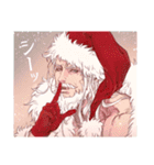 ヒゲおじさん3サンタとお正月（個別スタンプ：9）
