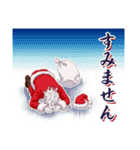 ヒゲおじさん3サンタとお正月（個別スタンプ：12）
