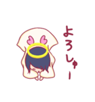 無表情天使ちゃん（個別スタンプ：3）