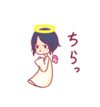 無表情天使ちゃん（個別スタンプ：13）