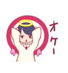 無表情天使ちゃん（個別スタンプ：22）