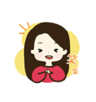 勇気づけかわむらファミリー（個別スタンプ：1）