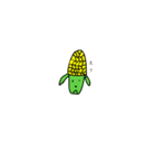 新画伯野菜（個別スタンプ：4）