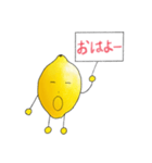 レモンくんの日常手書き看板スタンプ（個別スタンプ：14）