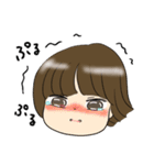 カタハネボブ子たん（個別スタンプ：5）