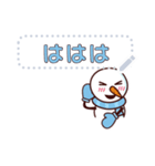 Snowman message stickers JP（個別スタンプ：3）
