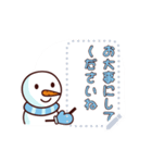 Snowman message stickers JP（個別スタンプ：7）
