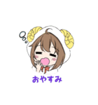 けも耳パーカーちゃん（個別スタンプ：15）