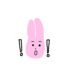 うさぎマーク（個別スタンプ：7）
