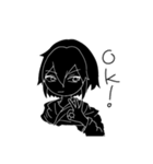 黒くんスタンプ（個別スタンプ：3）