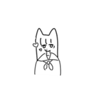 ねこにんげんちゃん（個別スタンプ：2）
