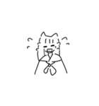 ねこにんげんちゃん（個別スタンプ：10）