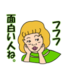 ぶさかわキュートおしゃれ女子（個別スタンプ：6）