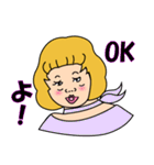 ぶさかわキュートおしゃれ女子（個別スタンプ：20）