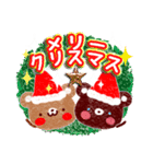 今年のクリスマス＆年末スタンプ♪（個別スタンプ：1）