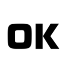 文字スタンプ1日本語（個別スタンプ：18）