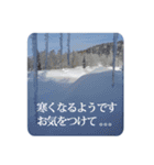 きちんと大人スタンプ～冬～（個別スタンプ：3）