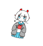 うみうしめんだこくらげちゃん（個別スタンプ：1）