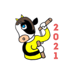 2021 Year of the ox（個別スタンプ：1）