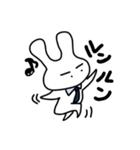 働く父うさぎ。（個別スタンプ：5）