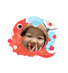 真白ちゃんお正月スタンプ（個別スタンプ：10）