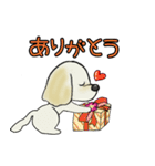 ミックス犬ダップー/クレちゃんスタンプ2（個別スタンプ：25）