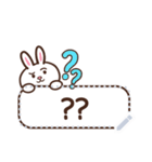 Rabbit message stickers JP（個別スタンプ：7）